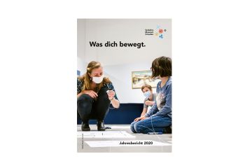 Cover für den Jahresbericht des Verkehrsmuseums Dresden für das Geschäftsjahr 2020