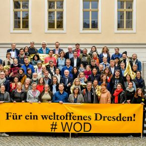 Erstunterzeichner Vereinbarung Weltoffenes Dresden