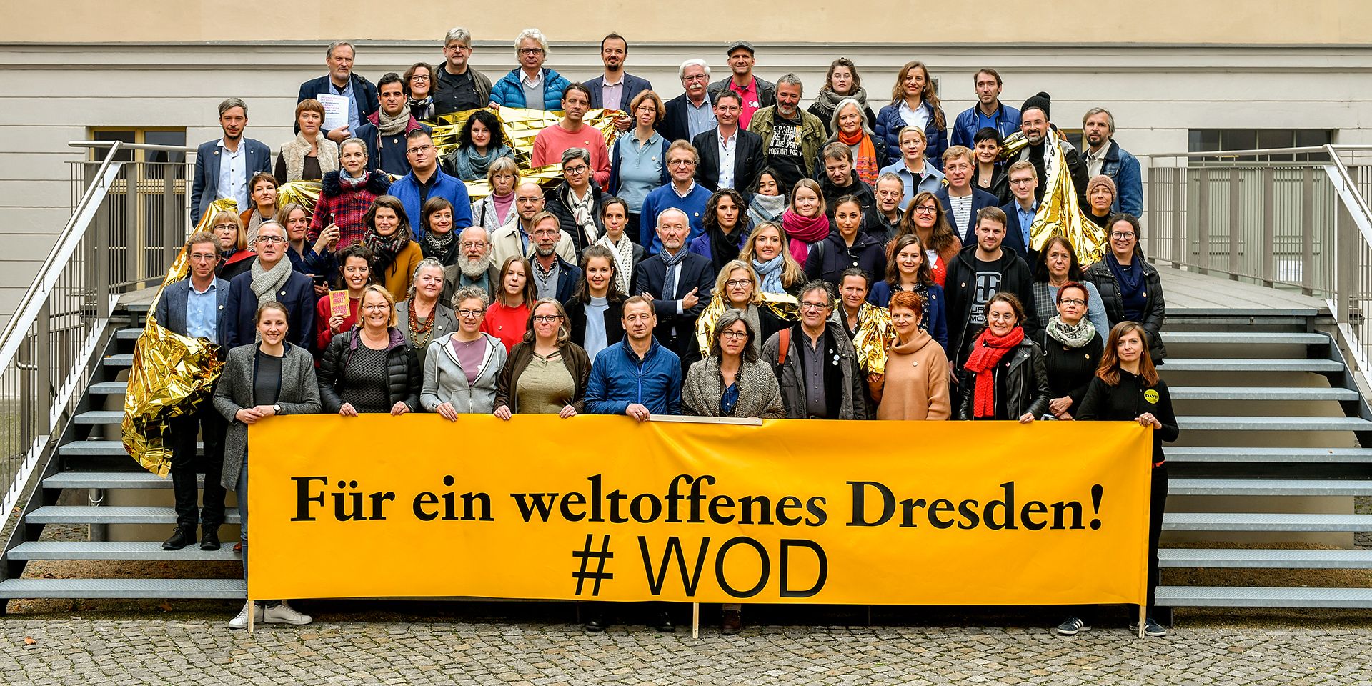 Erstunterzeichner Vereinbarung Weltoffenes Dresden