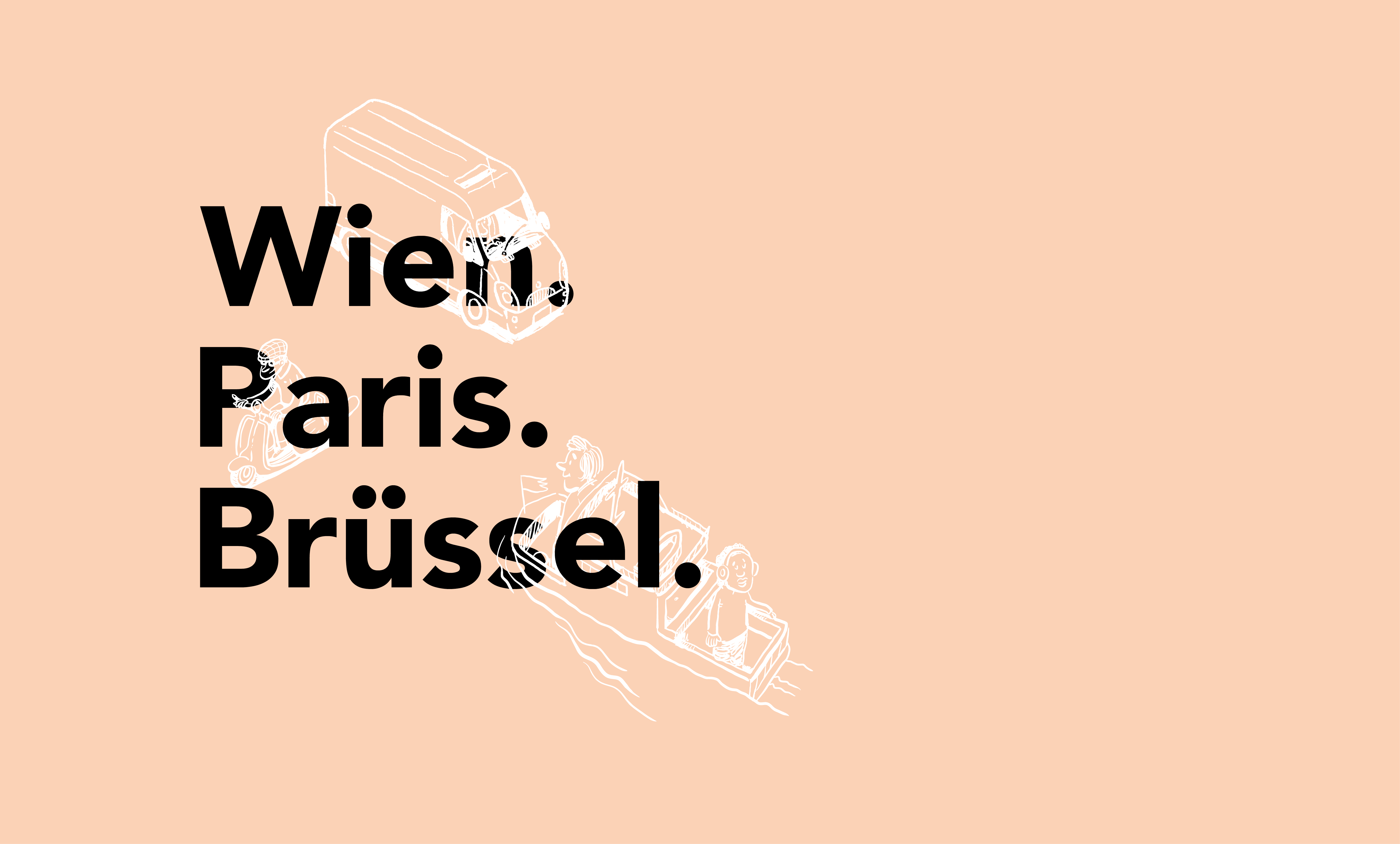 Podiumesgespräch "Wien. Paris. Brüssel." am 21.09.2022 um 19 Uhr im Verkehrsmuseum, Eintritt frei